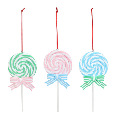 Hanging Spiral Lollipop Asst