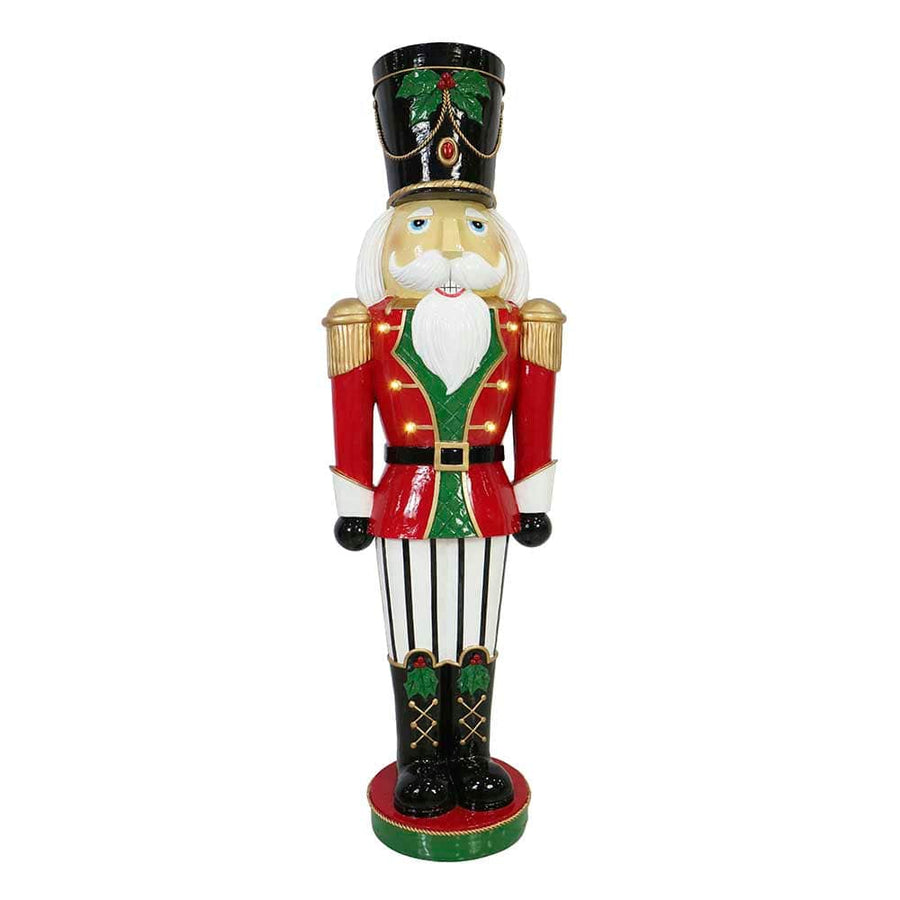 B/O LED Nutcracker Soldier (119cm)