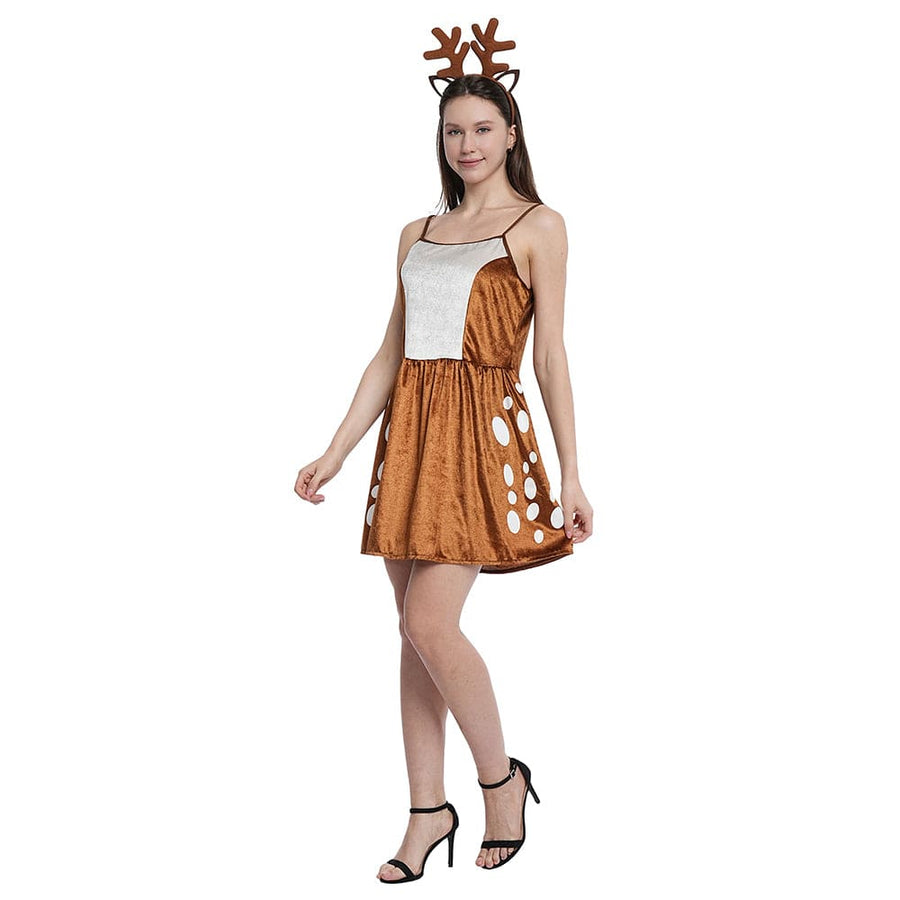 Adults Reindeer Christmas Dress