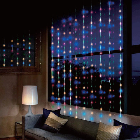 LED Multi Waterfall Curtain (4x2.4m)