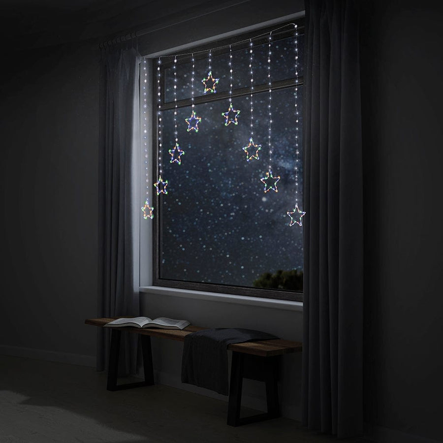 LED Wire Star Curtain Cool Strand/Multi Stars