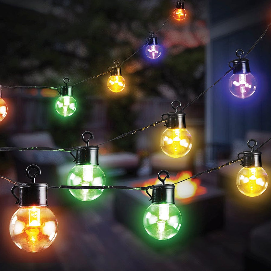 LED Multi Flashing Festoon Lights (20pk)