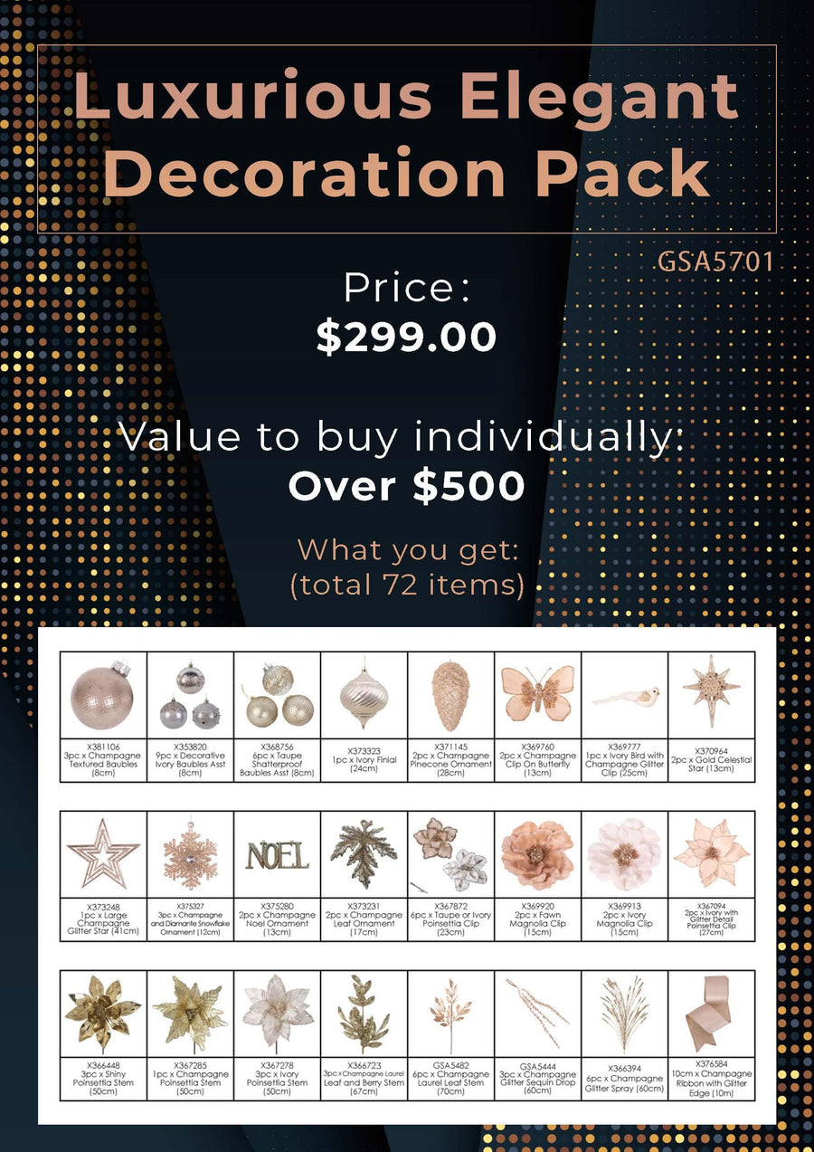 Luxurious Elegant Decoration Pack