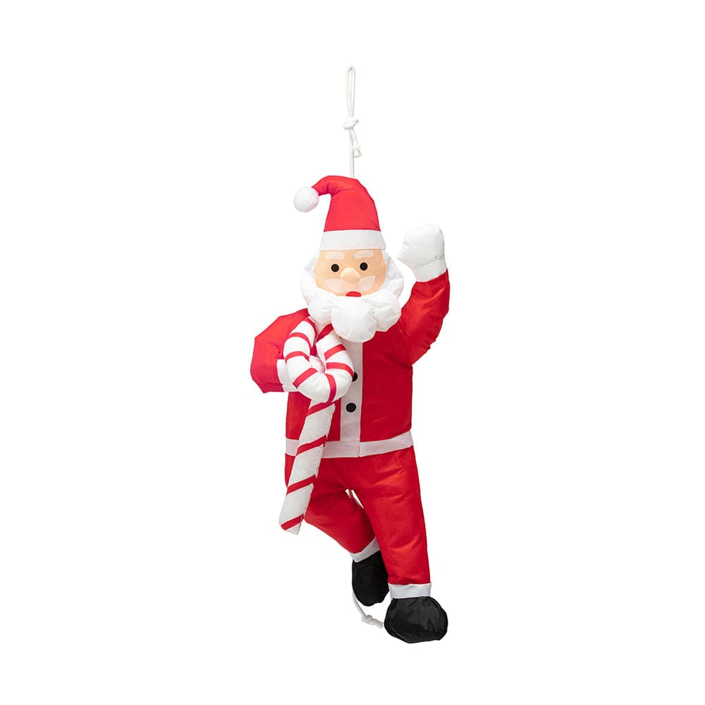 Nylon Santa Asst (60cm)