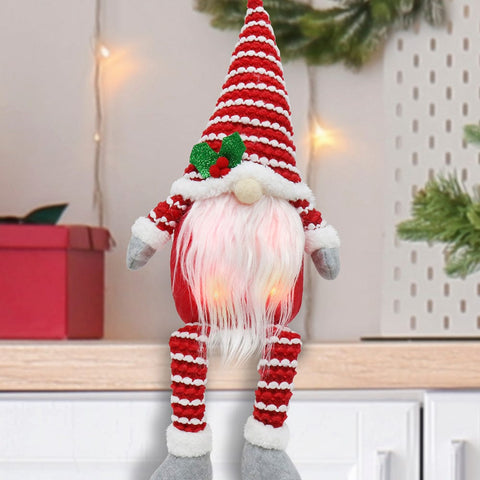 B/O Light Up Gnome with Dangly Legs