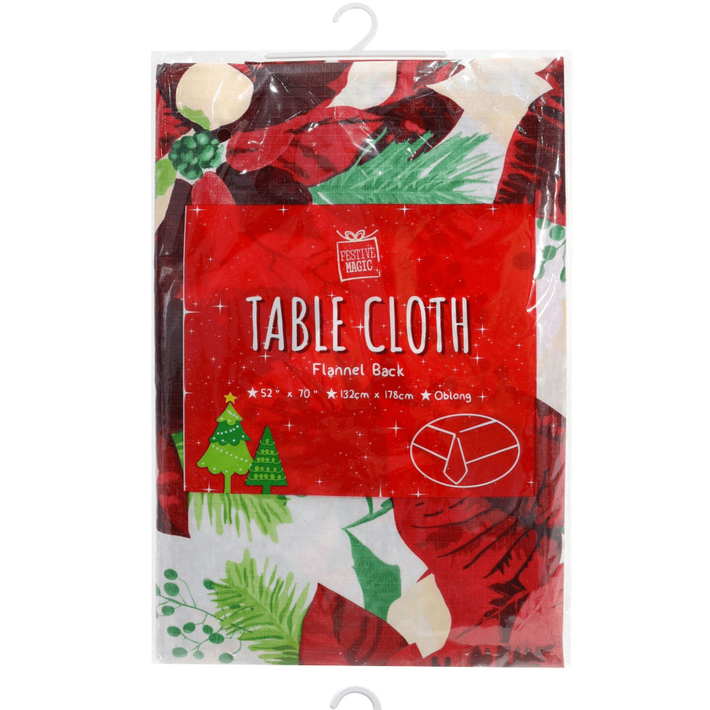 PEVA Printed Tablecloth Asst