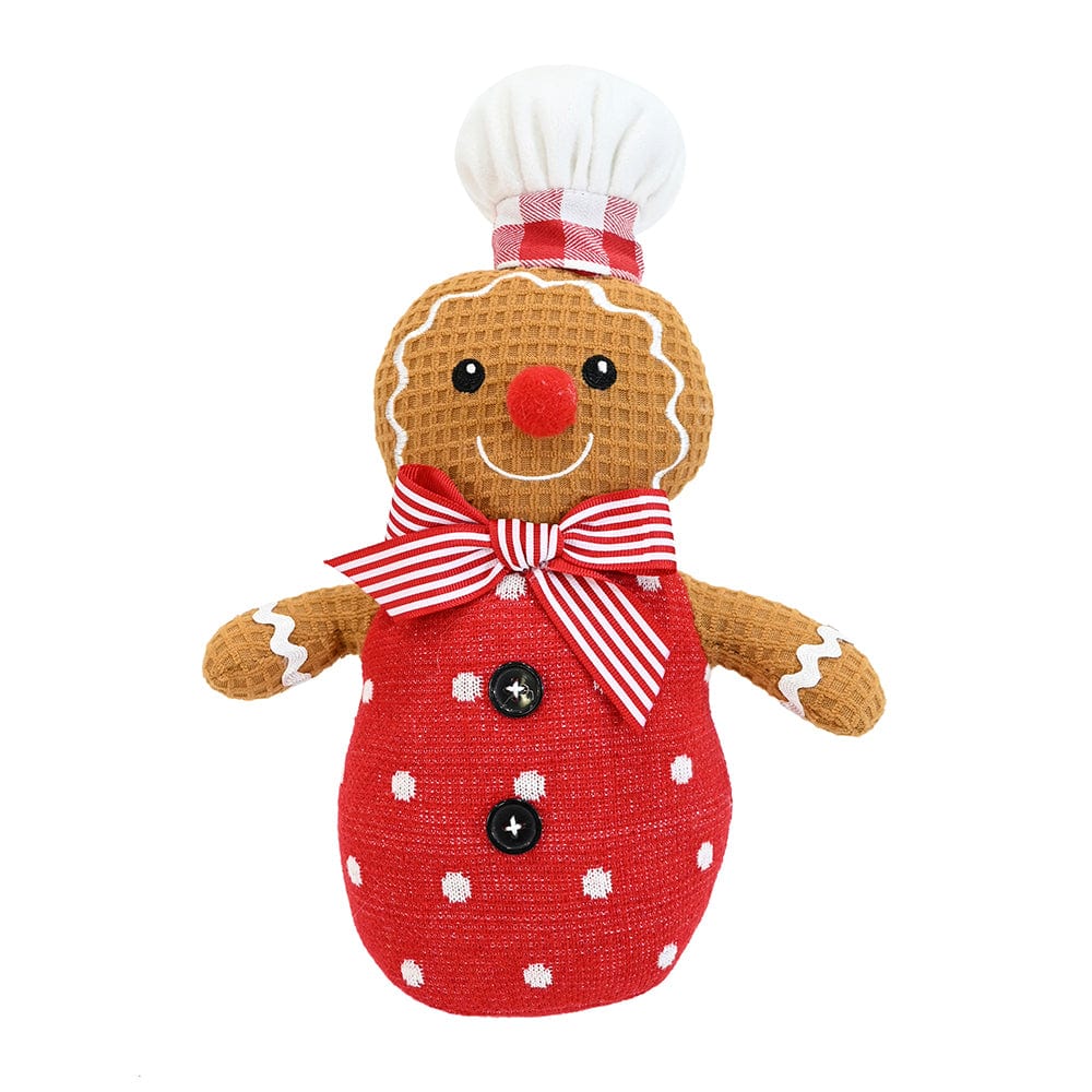 Gingerbread Button Man Asst (30cm)