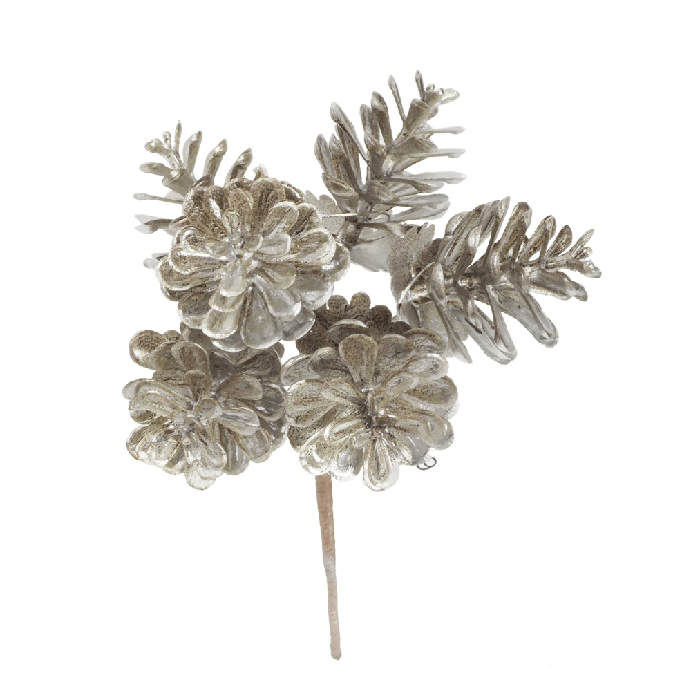 Mini Pinecone Bunch Clip-On Asst