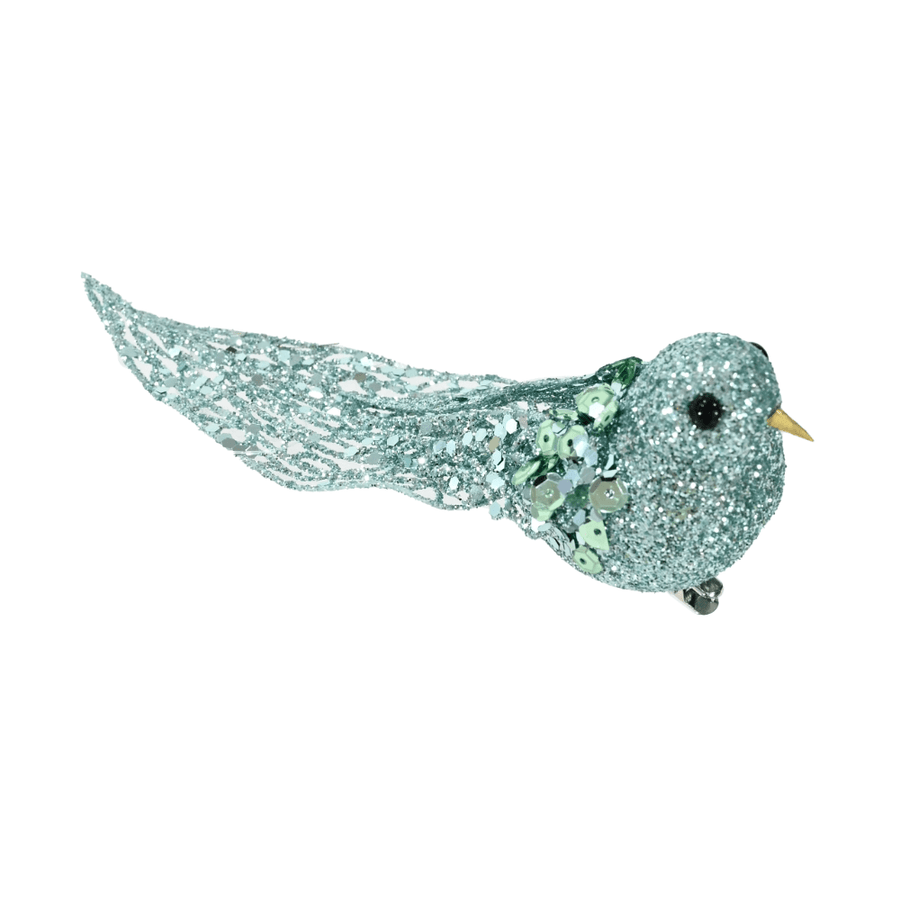 Glitter Sequins Bird Clip Asst