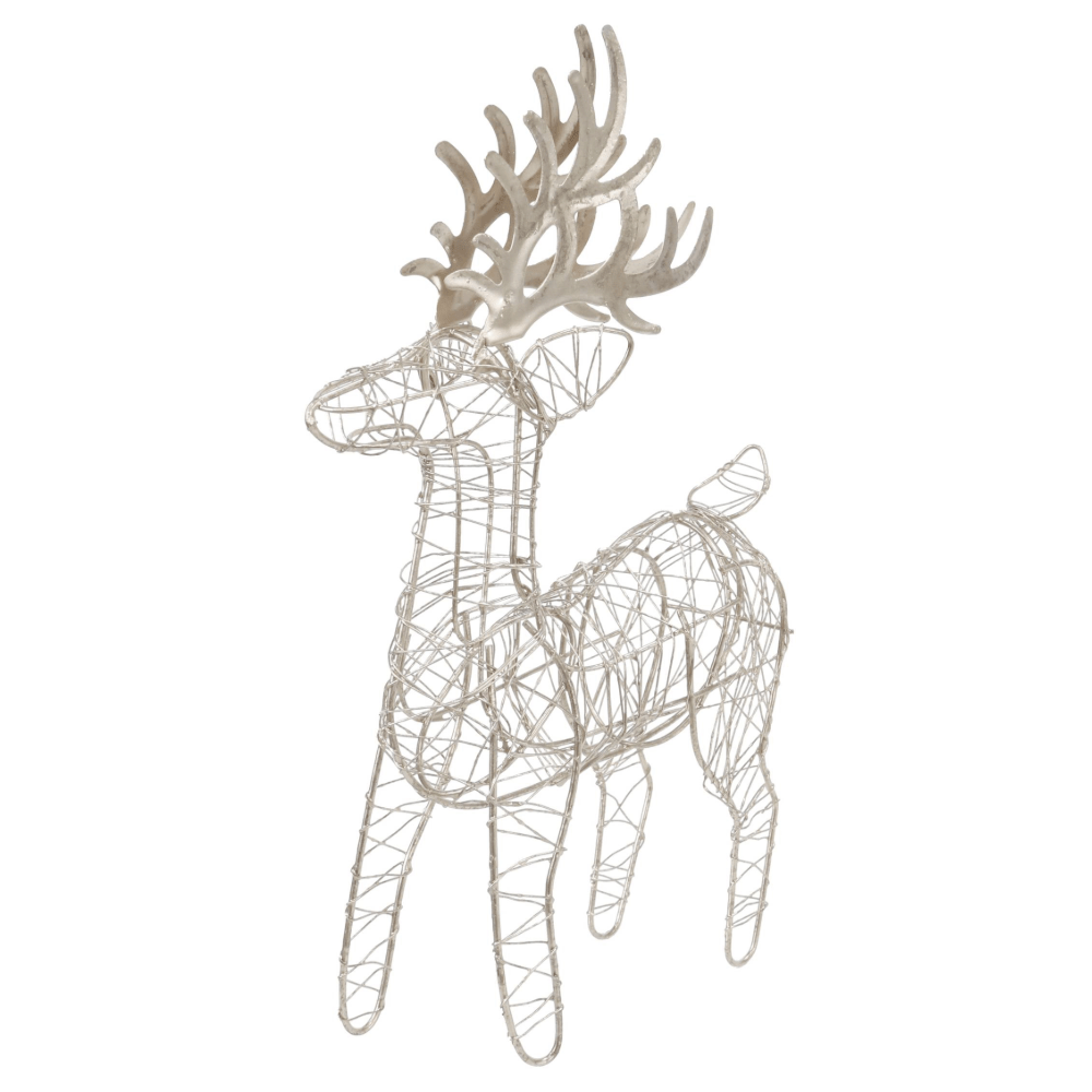 Matte Metal Reindeer Asst (23cm)