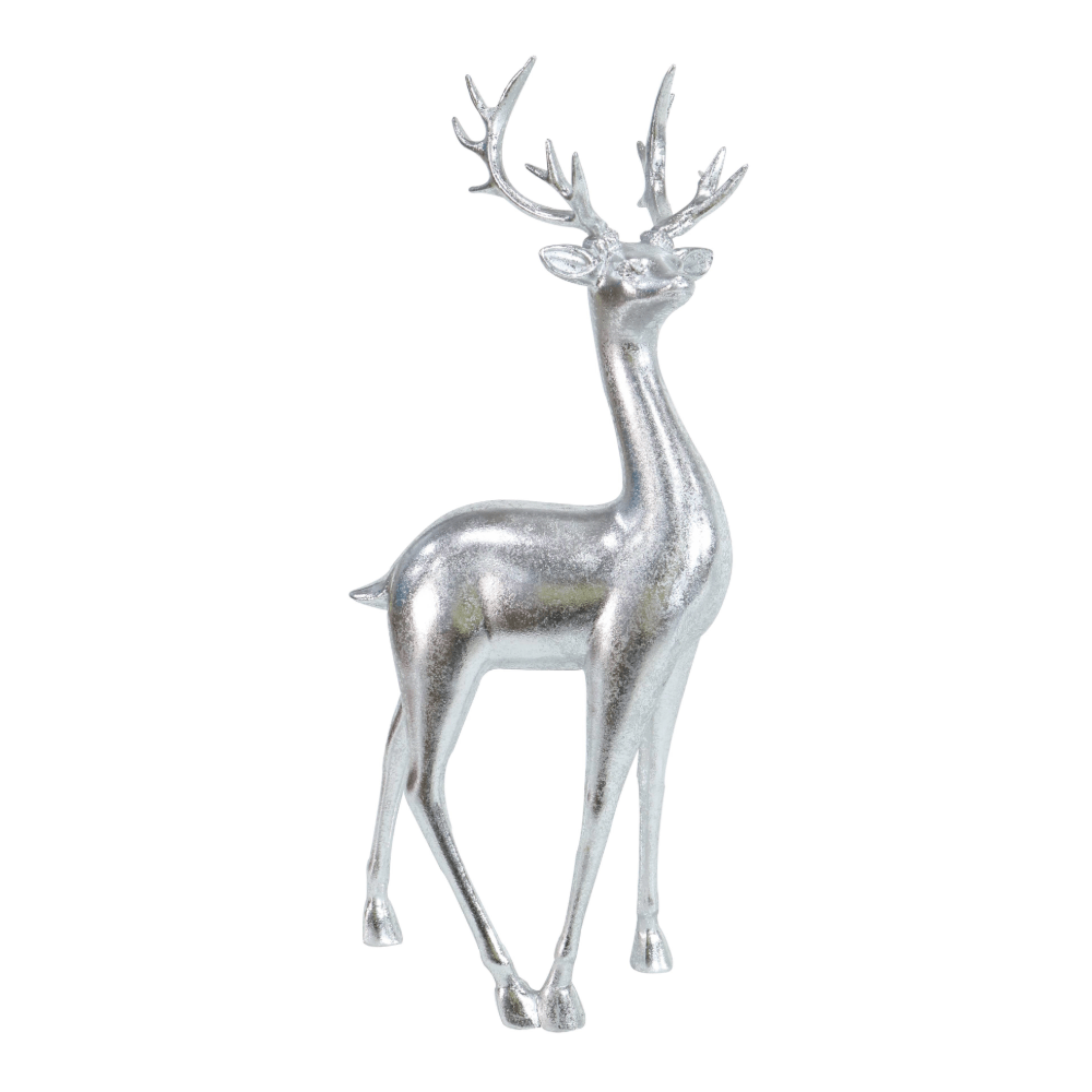 Elegant Resin Reindeer Mettalic Asst