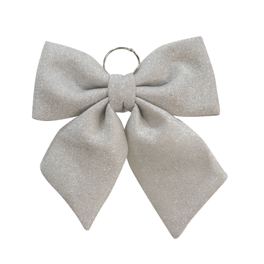 Metallic Fabric Bow Asst