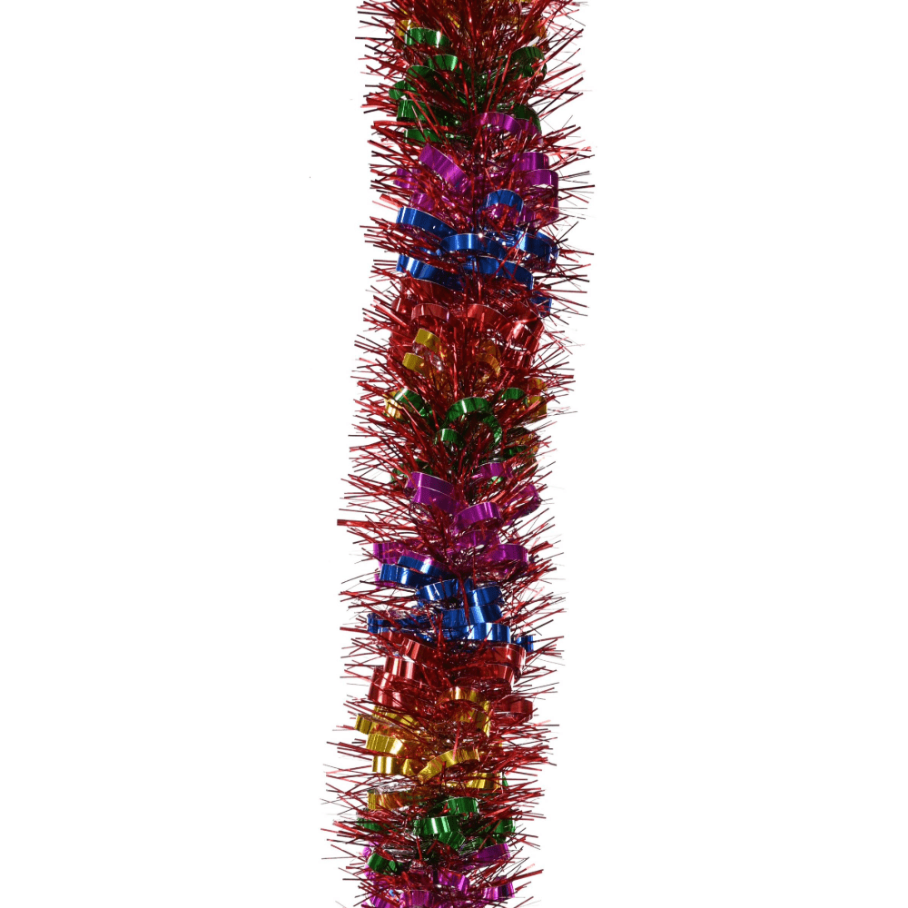 Bubblegum Multicoloured Tinsel Asst (2m)