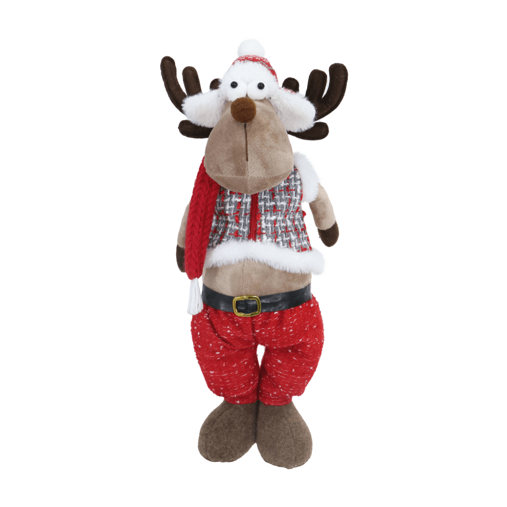 Big Belly Reindeer Knitted Asst (45cm)