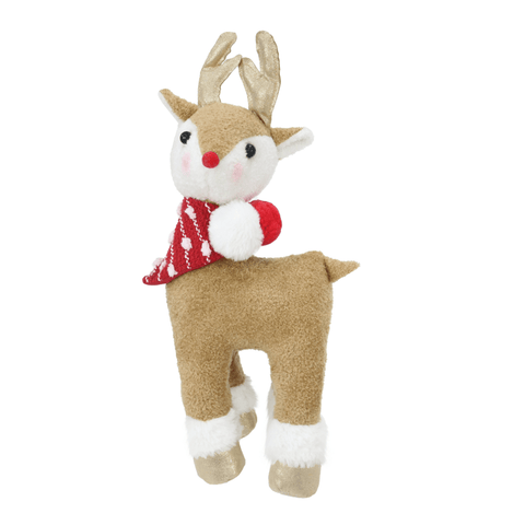 Plush Cute Standing Reindeer (49cm)