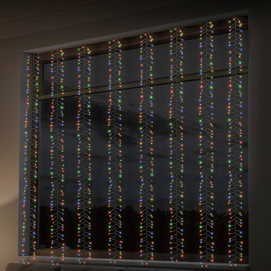 LED Multi Cluster Curtain (2x2.4m)