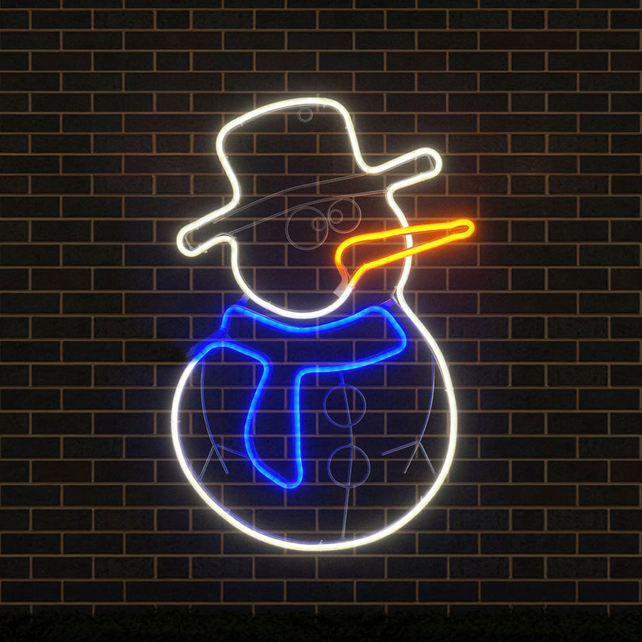 LED Neon flex Snowman