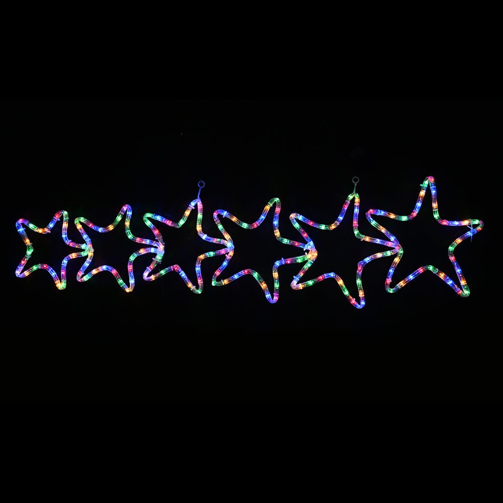 LED Rope light 6 Stars Cluster