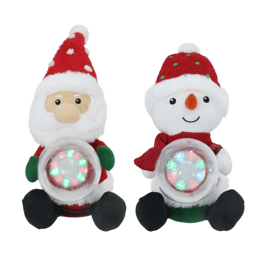 Sing Character with Light Up Snowball Asst (40cm)