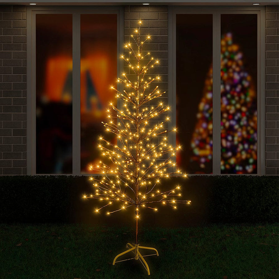 LED Dual Multi-Cool Sparkle Wrap Tree (1.8m)