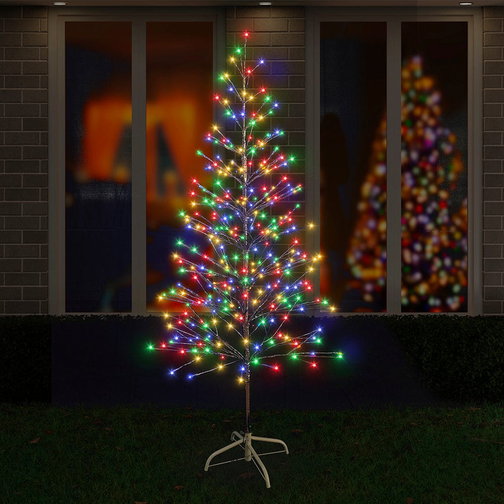 LED Dual Multi-Cool Sparkle Wrap Tree (1.8m)